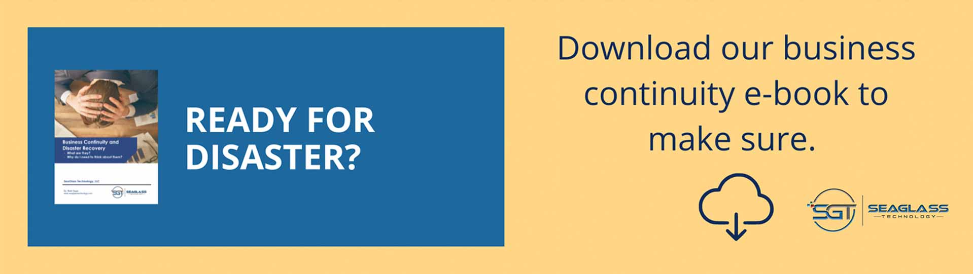 Disaster recovery ebook graphic